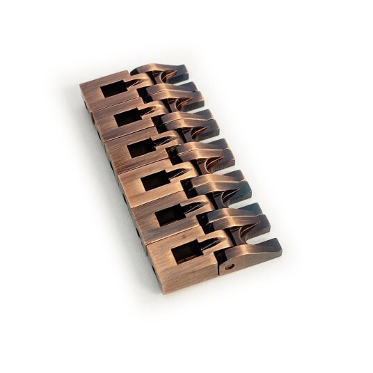 Floyd Rose Frx Bridge Saddles Set Antique Bronze