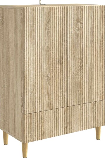 Serviesskap Sonoma eik 66 x 34,5 x 95 cm Konstruert tre Serviesskap Sonoma eik 66 x 34,5 x 95 cm Konstruert tre