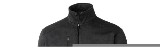 Matterhorn Men Cordier Power jakke med full glidelås, svart, 1 stk ,SBG-245M-99-B L