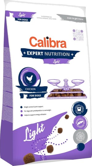 Calibra Dog Expert Light Hundefôr med Kyllingsmak 12 kg