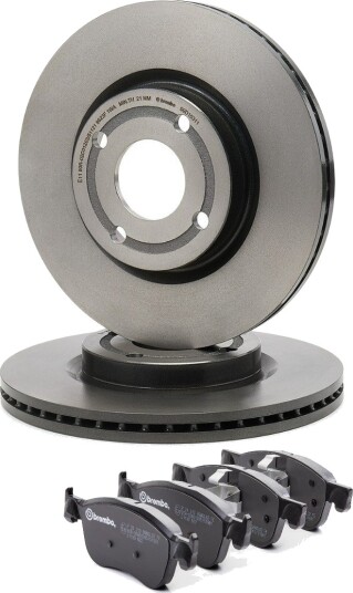 BREMBO BRB3405N0503 Bremseskiver og -klosser BREMBO BRB3405N0503 Bremseskiver og -klosser