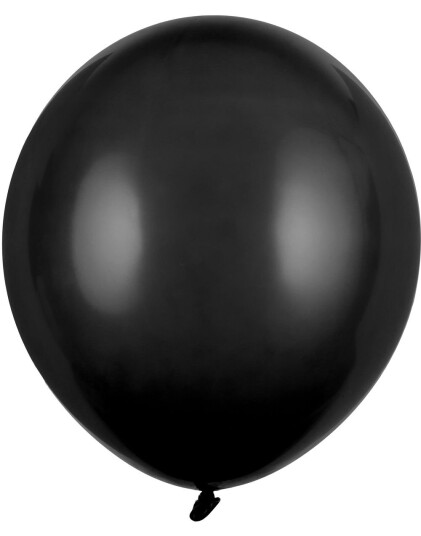 25 stk 43 cm Kjempestore Pastell Svarte Ballonger