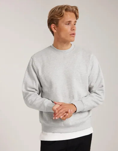 Jack & Jones Jjeurban Edge Sweat Crew Neck Noos Collegegensere Grå