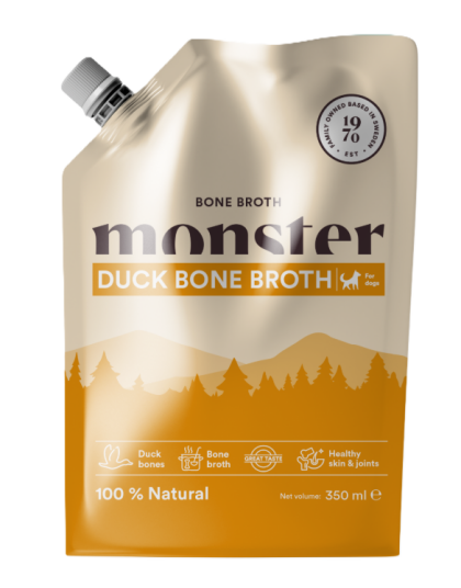 Monster Pet Food Benbuljong 100 ml Våtfôr til Hund