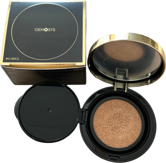 Genosys Skin Caring Blemish Balm Cushion 02 Beige 15g+15g Refill SPF50