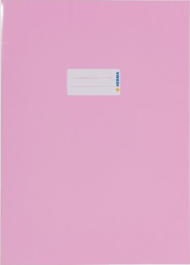 Herma Oppgavebokomslag Papp A4 Rosa Rosa Papp 214 Mm 299 Mm 1 StkEr 19805 19805