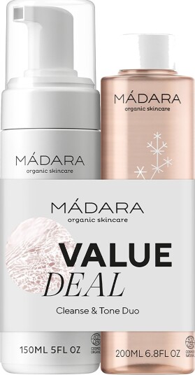 MÁDARA Value Deal Cleanse & Tone Duo - White - ONE SIZE