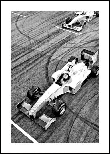 Formula Burnouts Plakat Plakat / 21x30cm