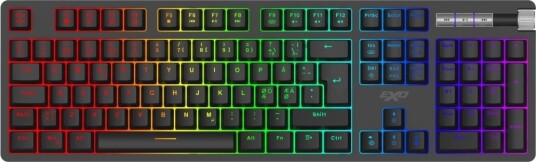 Exe Monarc mekanisk RGB gamingtastatur Exe Monarc mekanisk RGB gamingtastatur