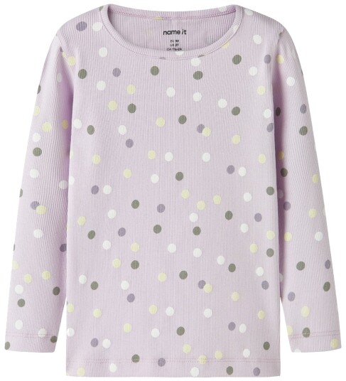Name It Genser Rib NmfDottia Lavender Tåke Name It 4 år (104) Genser Lilla Rosa