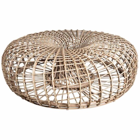 Cane line Nest fotskammel/sofabord Large Natural Cane line Nest fotskammel/sofabord Large Natural