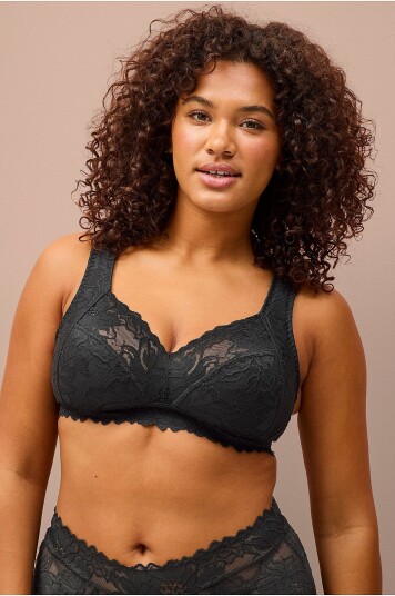 Ellos Plus Collection Myk BH Ariana Svart