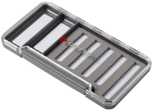 Greys Slim Waterproof Fly Box Dry/Wet Vanntett Og Flytende Flueboks Greys Slim Waterproof Fly Box Dry/Wet Vanntett Og Flytende Flueboks