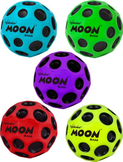 Jo Sport Classic Moon Ball Unisex Sprettball 6,5 cm Svart Jo Sport Classic Moon Ball Unisex Sprettball 6,5 cm Svart