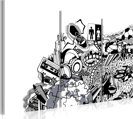 Bilde Artistic mess 90x60 Artgeist sp. z o. o. Bilde Artistic mess 90x60 Artgeist sp. z o. o.