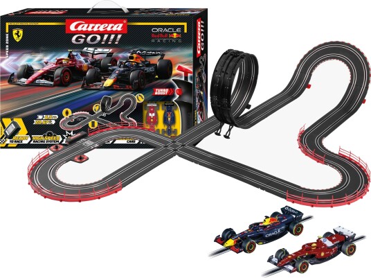 Carrera GO!!! Speed Zone F1 Racerbane 1:43 med Turbo-funksjon Carrera GO!!! Speed Zone F1 Racerbane 1:43 med Turbo-funksjon