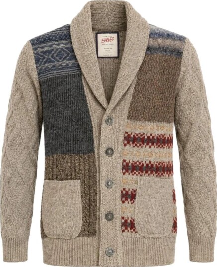 Bob Herre Strikkevarer Beige XL, Bob Herre Strikkevarer Beige XL,