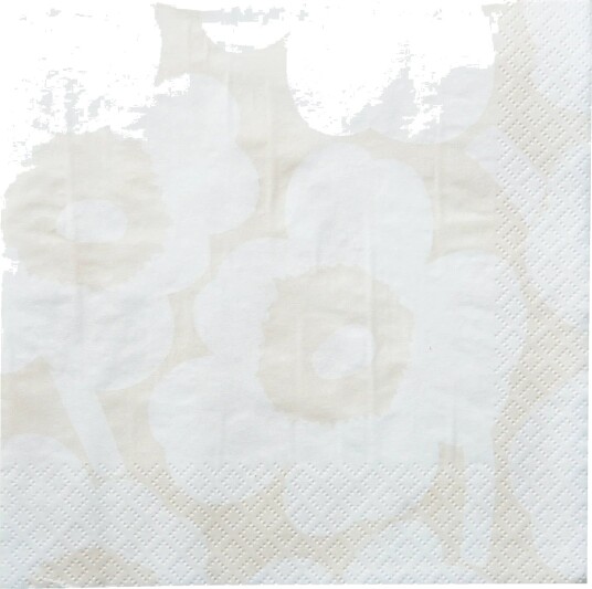 Marimekko by Havi Marimekko Napkin Unikko   Cream   33X33CM