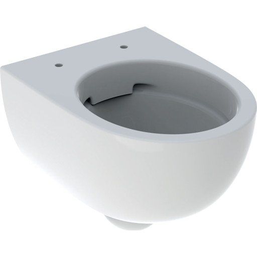 Geberit Renova Compact Vegghengt Toalett, Uten Spylekant, Hvit