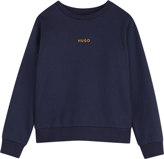 Hugo Kids Sweatshirt Navy 128