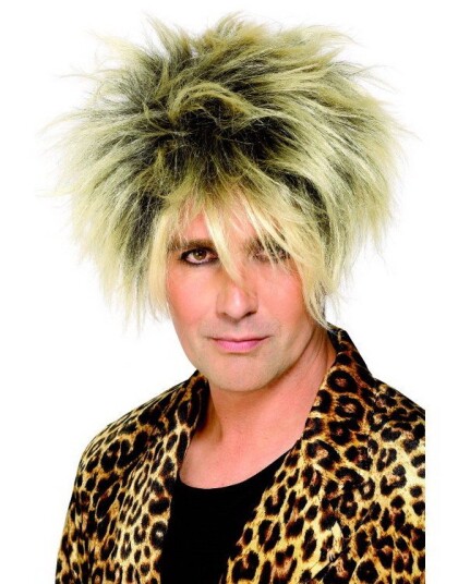 80"s Punk Parykk Blond