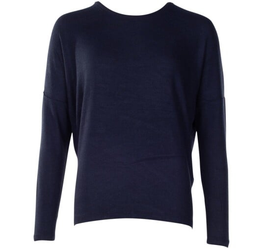 Soya Concept Sc-Biara 1 Navy Melange S Strikket Soya Concept Sc-Biara 1 Navy Melange S Strikket