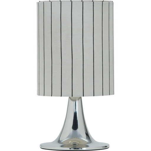 House Doctor Tulip bordlampe 38 cm sølvfinish