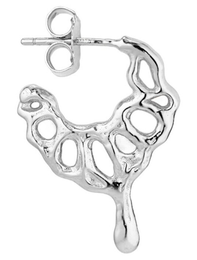 Jane Kønig Butterfly Øredobber Single Sølv BH-HS23-S-Venstre - Dame - 925 sterling silver