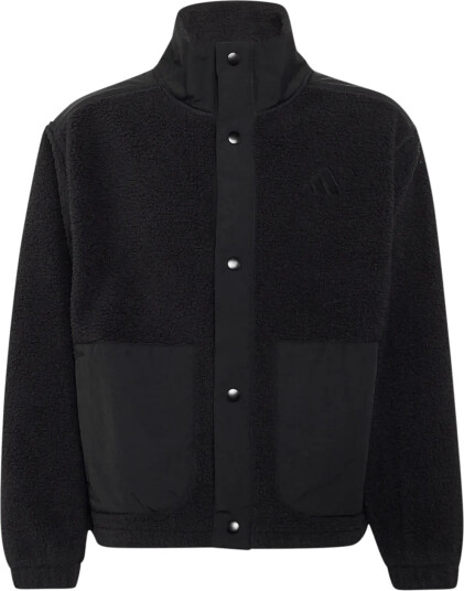 Adidas Sportswear J Sherpa Jkt Black 152