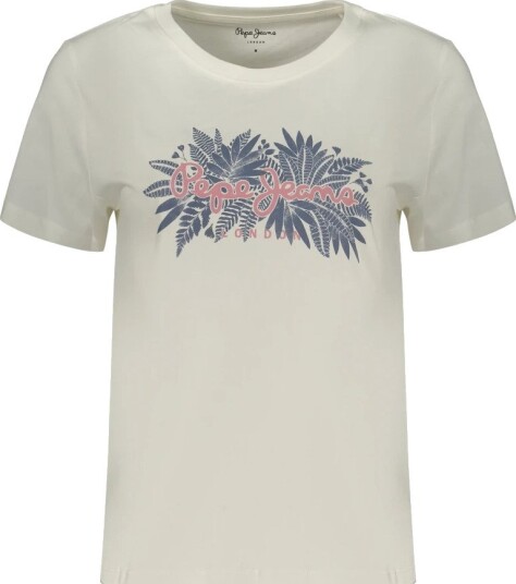 Pepe Jeans Dame Topper Hvit XS,