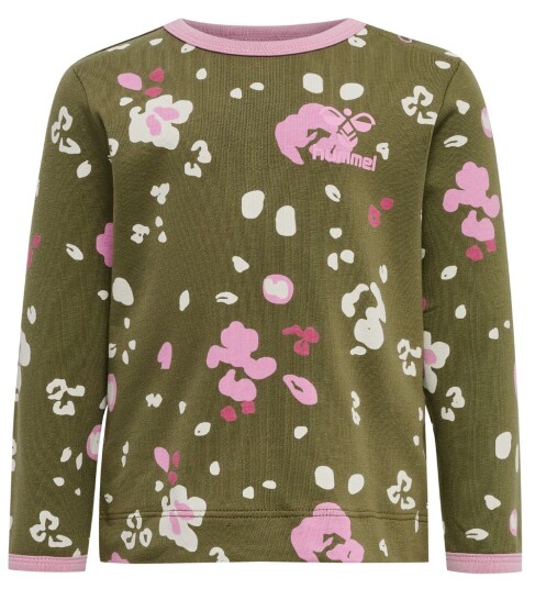 Hummel Genser hmlAlisa Capulet Olive 74 Genser Grønn Rosa
