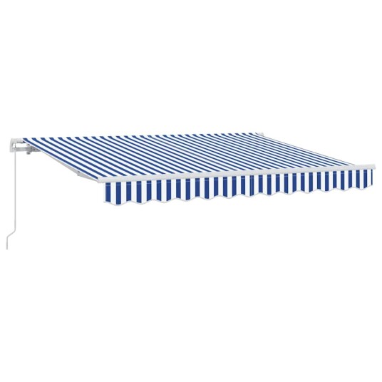  Innvendbar Markise Blå 250 x 200 cm stoff