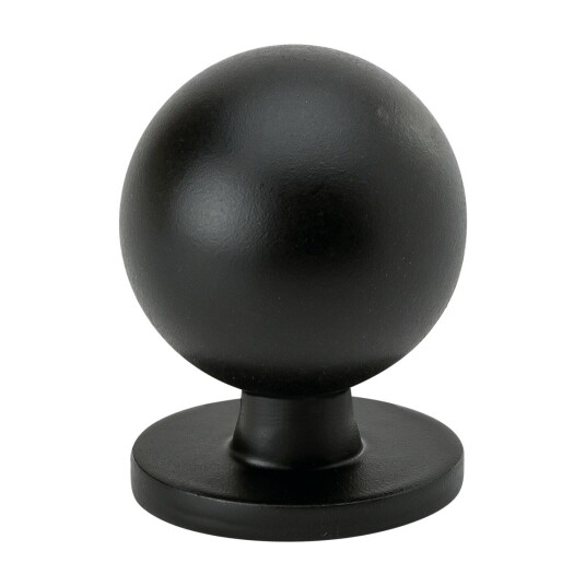 BESLAG DESIGN KNOTT SOLLIDEN MATT SVART 339432-11