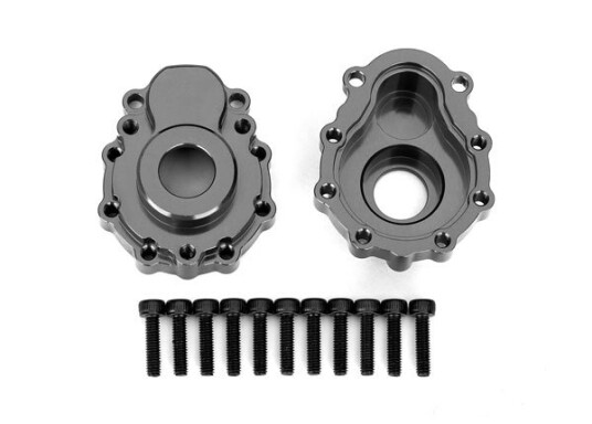 Traxxas 8251A Portal Housing Outer Alu Grey Front/Rear 2 TRX-4 Traxxas 8251A Portal Housing Outer Alu Grey Front/Rear 2 TRX-4
