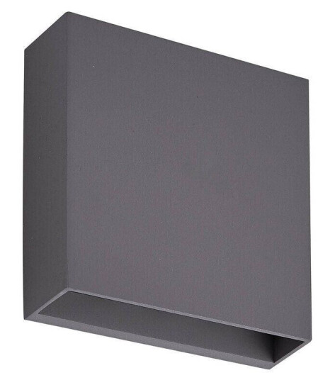 Lindby Ugar utendørs LED-vegglampe, 13 cm up/down