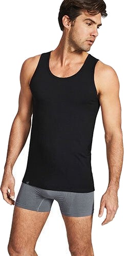 Boody Men’s Singlet Svart Str. M Boody Men’s Singlet Svart Str. M