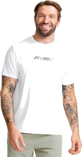 RevolutionRace Direction Active T shirt Herre White Størrelse:L Herre > Overdeler > T skjorter