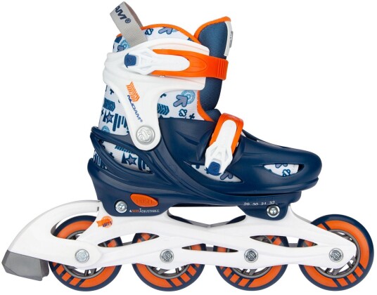 Nijdam Inlines Justerbare Traffic Racer, 37-40