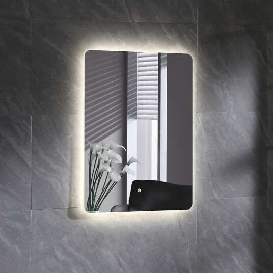 Bathlife Tindra Speil 60x80 cm Hvit Bathlife Tindra Speil 60x80 cm Hvit