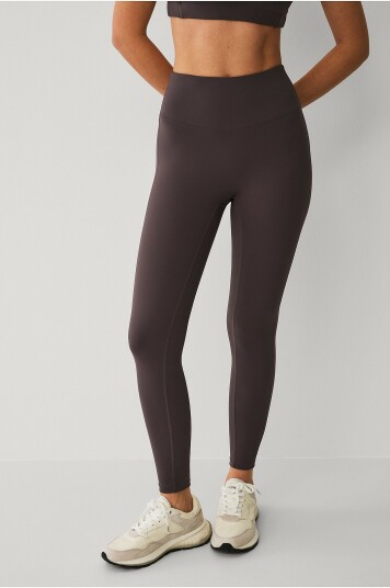 Ellos STUDIO   Treningstights Studio Tights Flat Front Core   Brun