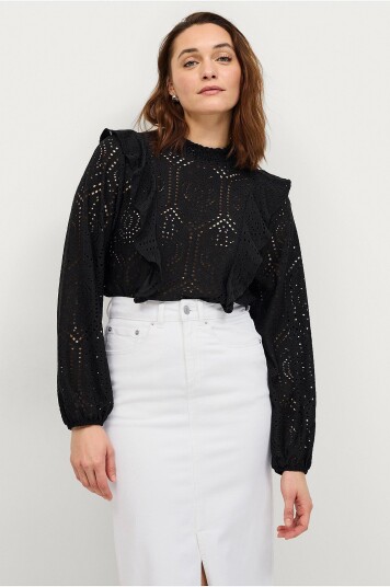 Ellos Collection Blondetopp Ellen Svart