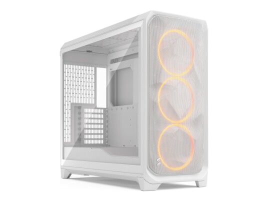 Fractal Design Meshify 3 XL RGB Midt-tårn Kabinett Hvit med Gjennomsiktig Sidepanel Fractal Design Meshify 3 XL RGB Midt-tårn Kabinett Hvit med Gjennomsiktig Sidepanel