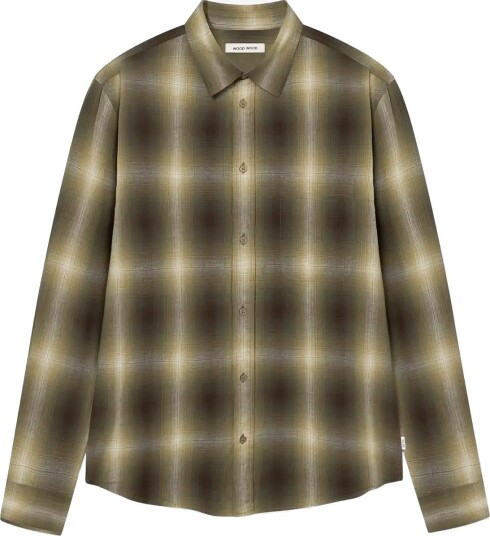 WOOD WOOD Wwcarter Shirt 25523 - CEDAR CHECK - S