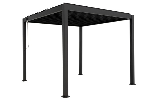 Brafab Sombra pergola Antrasitt 4 x 3 m Grå