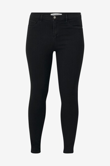 Only Carmakoma - Jeans carStorm Push Up Skinny - Svart