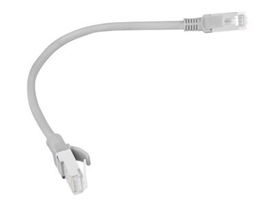 Lanberg Koblingskabel Rj-45 Hann Til Rj-45 Hann 25 Cm Utp Cat 6 Flertrådet Uten Hindringer Formstøpt Ral 7035 Grå