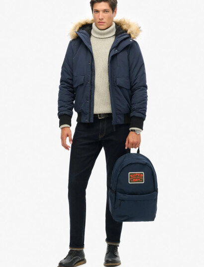 Superdry Patched Montana - Navy - ONE SIZE Superdry Patched Montana - Navy - ONE SIZE