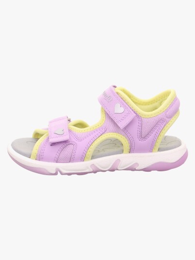Superfit Pebbles Sandaler Purple/Yellow 25