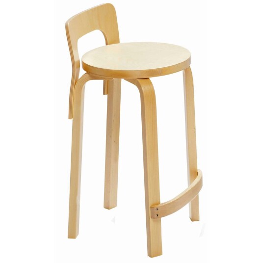 Artek K65 Barstol Laget av bjørk Bjørk Artek K65 Barstol Laget av bjørk Bjørk