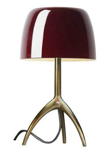Foscarini Lumiere Bordlampe Grande Kirsebær Champagne med Dimmer Foscarini Lumiere Bordlampe Grande Kirsebær Champagne med Dimmer